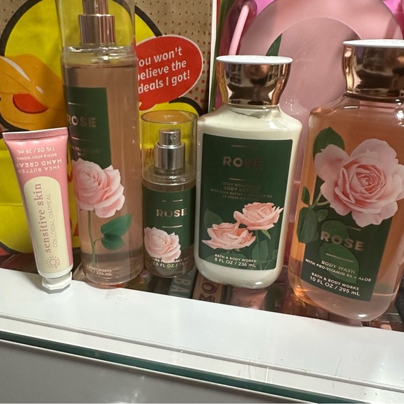 Bath and body work Rose Collection,New Products : American Fashion Style Bags On Sale
